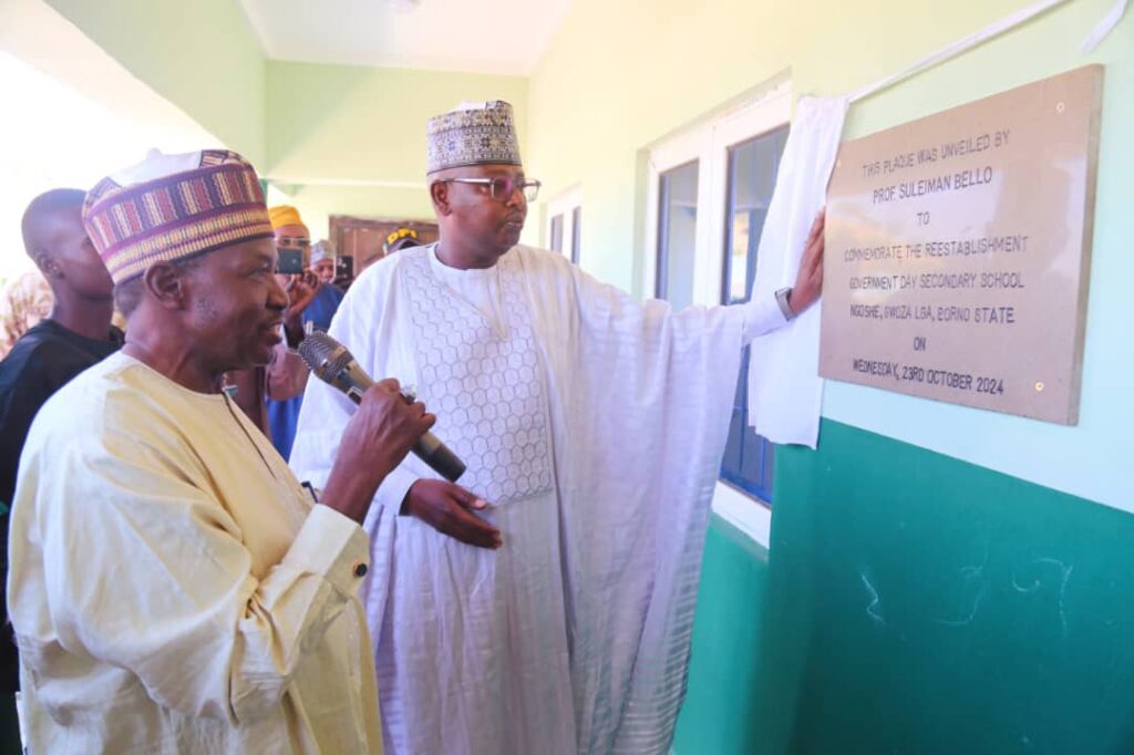 Borno reopens GDSS Ngoshe closed down for over decade due to insurgency 2 IMG 20241023 WA0029