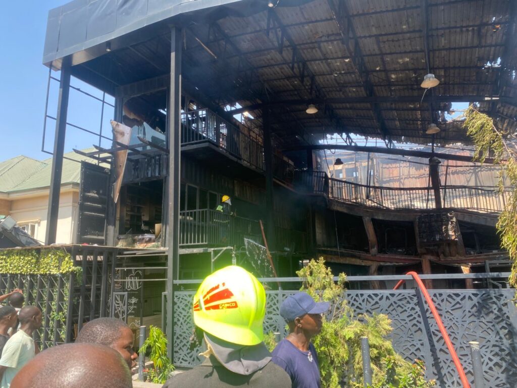 PHOTONEWS: Fire guts Eco Fitness Hub in Gwarinpa, Abuja 4 20241113 144751