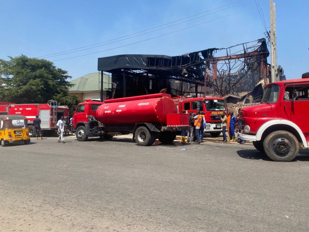 PHOTONEWS: Fire guts Eco Fitness Hub in Gwarinpa, Abuja 5 20241113 144754