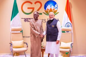 President Bola Tinubu and Indian Prime Minister Narendra Modi