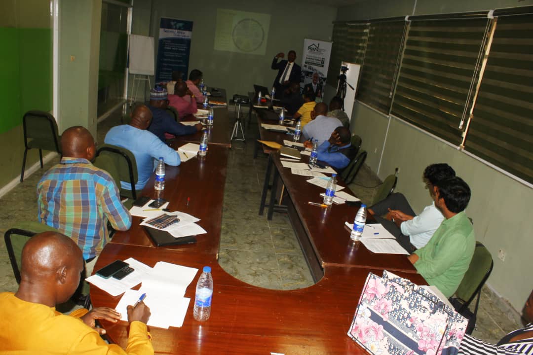 Dr. Obidi in an Export Workshop Session at MAN House Ikeja Lagos