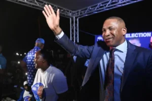 Duma Boko leader of the UDC has so far won most parlaimentary seats 664x443 1