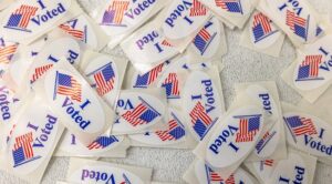 I Voted stickers are available to United States US voters TopshotUsVotePoliticsElection 1