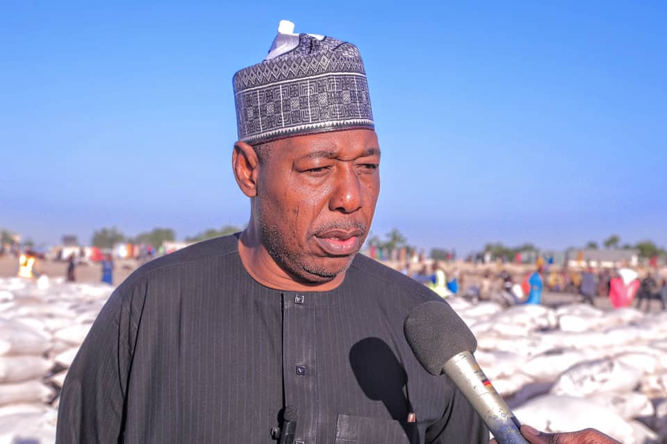 Zulum distributes Tinibu’s 100 trucks of grains in Borno community 3 IMG 20241125 WA0020