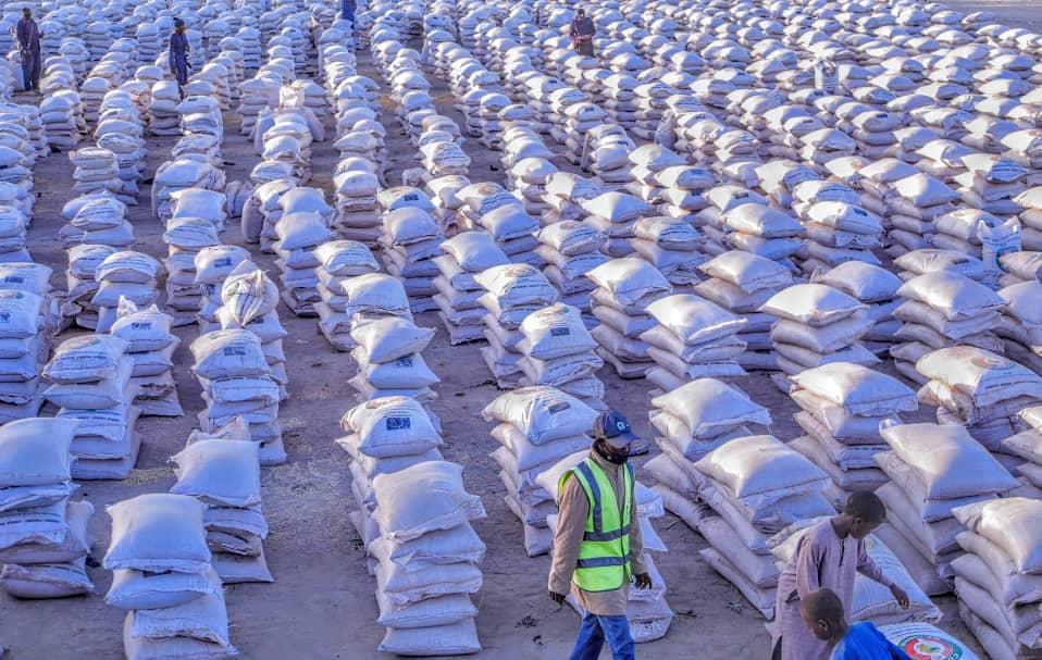 Zulum distributes Tinibu’s 100 trucks of grains in Borno community 4 IMG 20241125 WA0024
