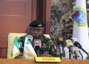 Chief of Training and Operations (Navy), Rear Adm. Olusegun Ferreira