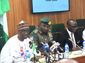 NSA Nuhu Ribadu and CDS Christopher Musa