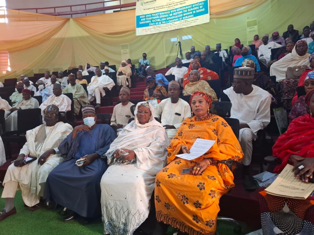 Insurgency: Stakeholders urge Govt to produce policy document on survivors' charters of demands 3 IMG 20241127 WA0059