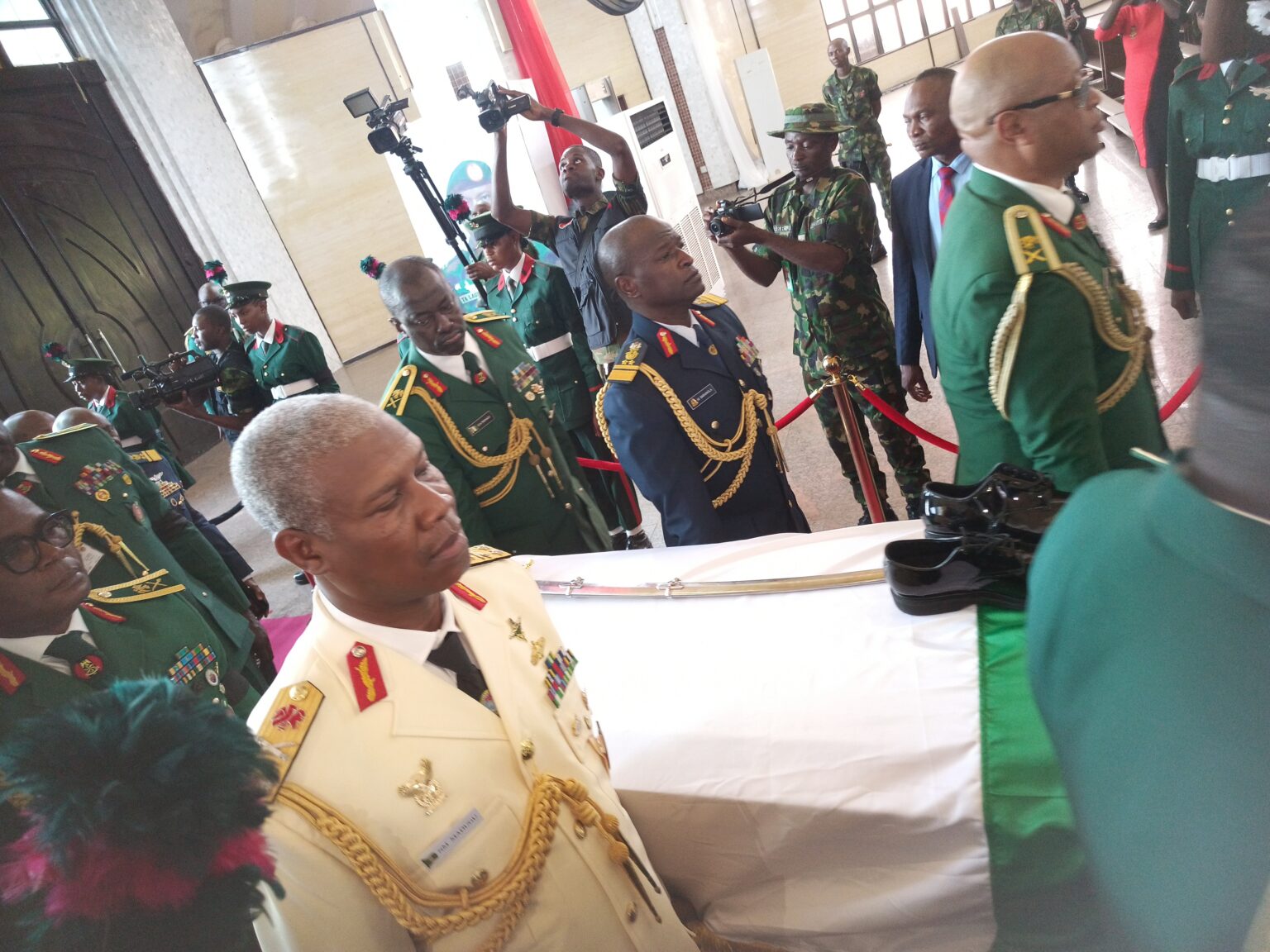 COAS Lagbaja's funeral service