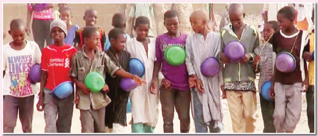Out of school children