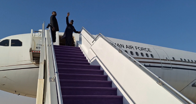 President Bola Tinubu departs for a trip abroad