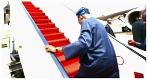President Bola Tinubu departs nigeria for foreign trip