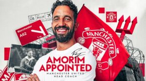 Manchester United Coach, Ruben Amorim