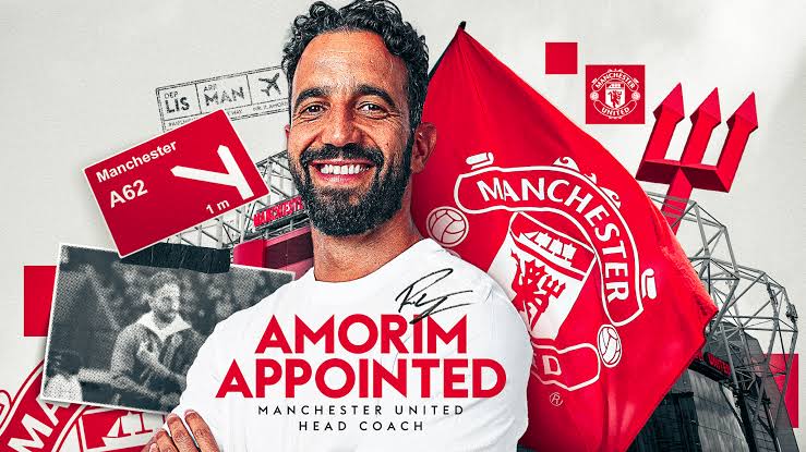 Manchester United Coach, Ruben Amorim