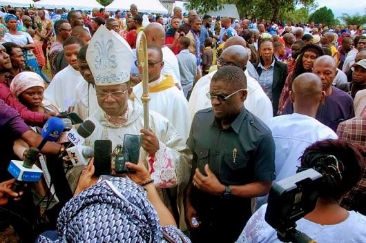 Catholic Bishop of Auchi Dioceses, Most Rev. Gabriel Dunia