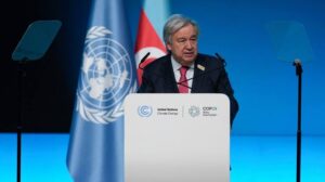 UN Secretary General, Antonio Guterres