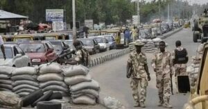 Military check point