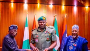COAS Olufemi Oluyede Tinubu