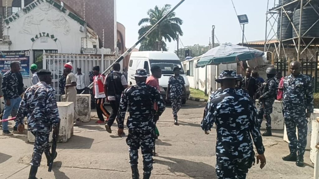 10 killed during stampede at Holy Trinity Catholic Church Maitama 2 20241221 153251