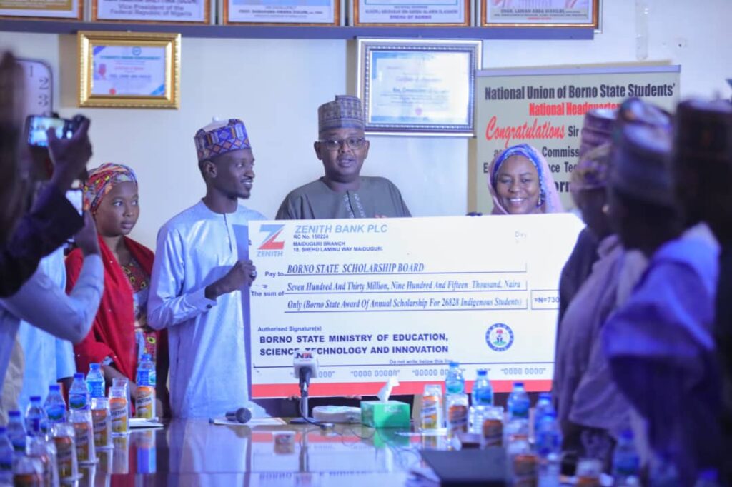 Zulum approves N730 million scholarship for Borno indigenous student 2 IMG 20241203 WA0001
