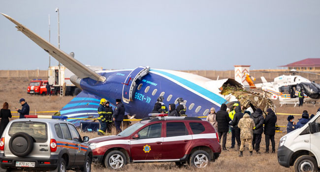 35 feared dead as plane crashes in Kazakhstan 2 Kazakh Plane1