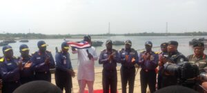 Minister of State for Petroluem Resources Heineken Lokpobiri flagging off the second phase of Operation Delta Sanity II in Port Harcourt on Monday 1536x692 1