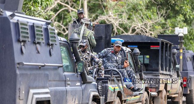 Police Show Of Force Policeeeee