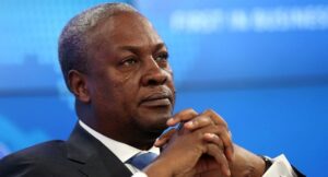 Ghanian President, John Mahama