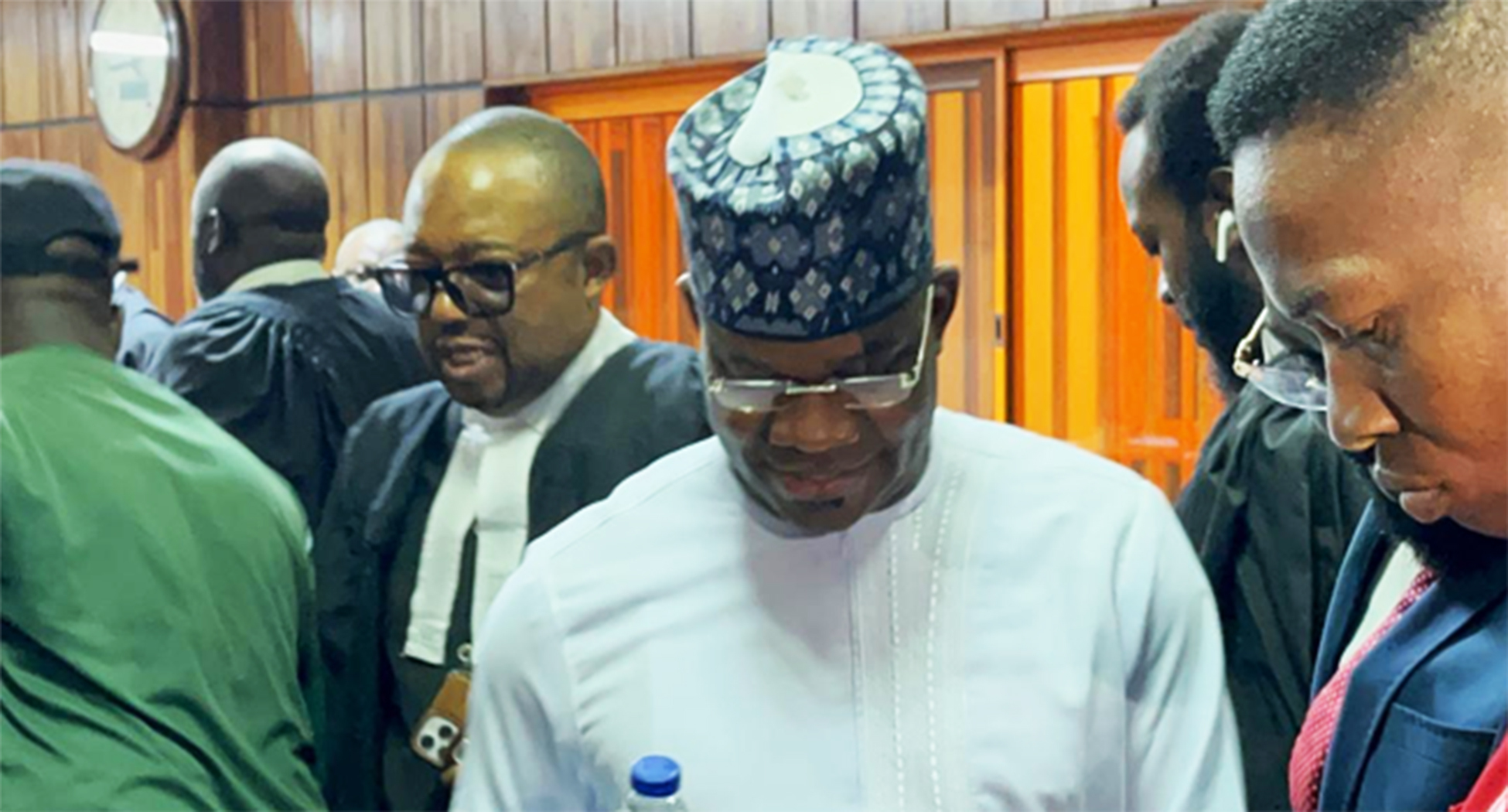 Former Kogi State Governor, Yahaya Bello in court