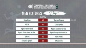 Customs volleyball