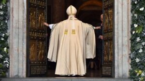 Pope Francis opens Holy door