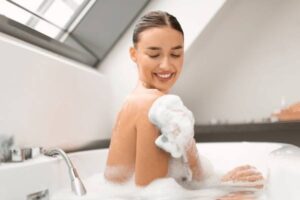 Sponge bathing