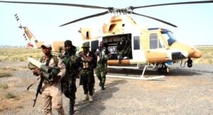 Military troops