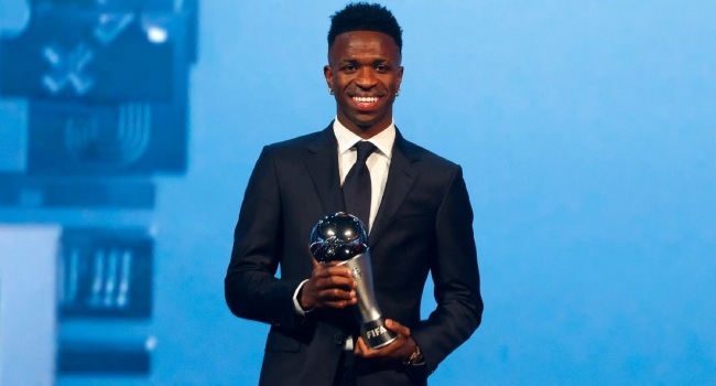 Real Madrid and Brazil forward Vinicius Junior