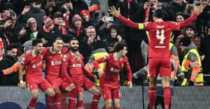 Liverpool beat lille to reach champions league round of 16