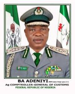 CG Customs Adewale Adeniyi