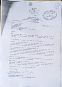 FIRS Letter