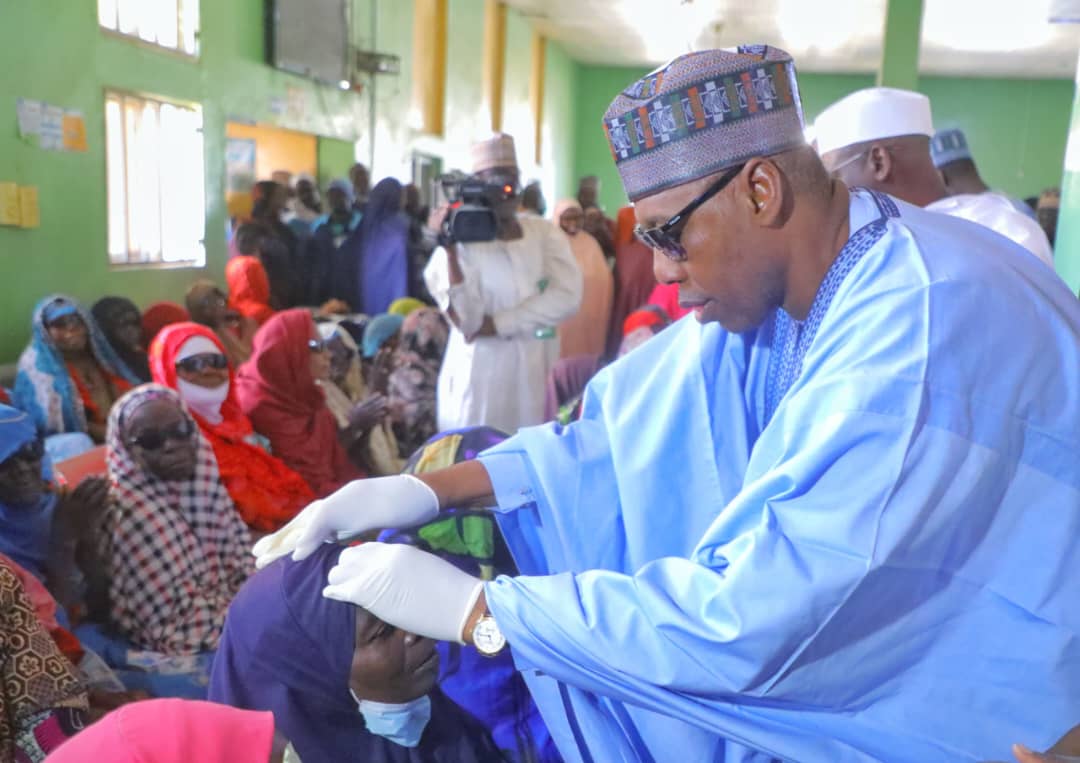 Borno State Governor, Babagana Zulum offers free eye surgery