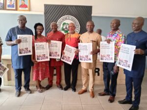 Unveiling of Cross Atlantic Newspaper