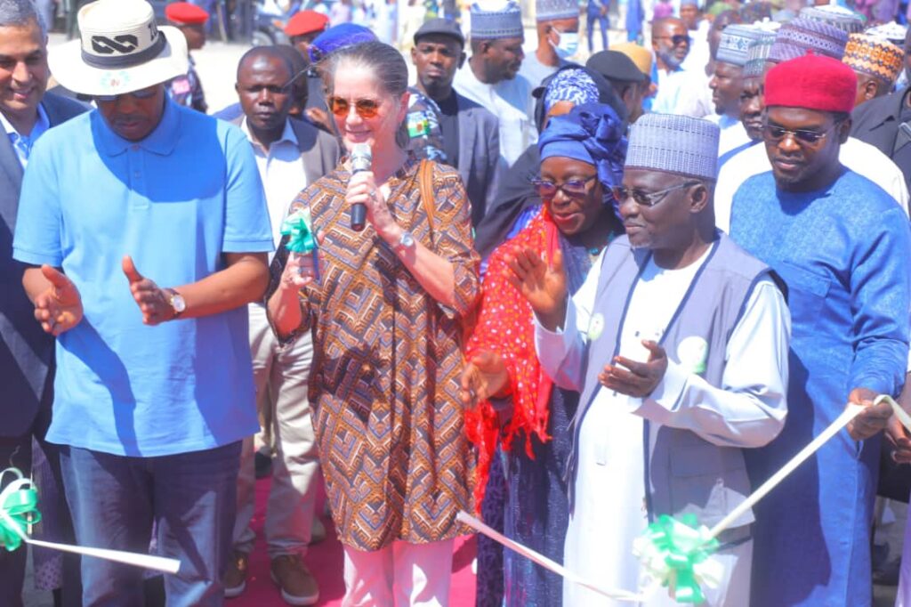 German Ambassador, UNDP Country Rep unveil Zulum's mass housing units, ICT centre 2 IMG 20250117 WA0015