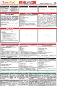 National Accord Classified Monday January 6 2025 pdf