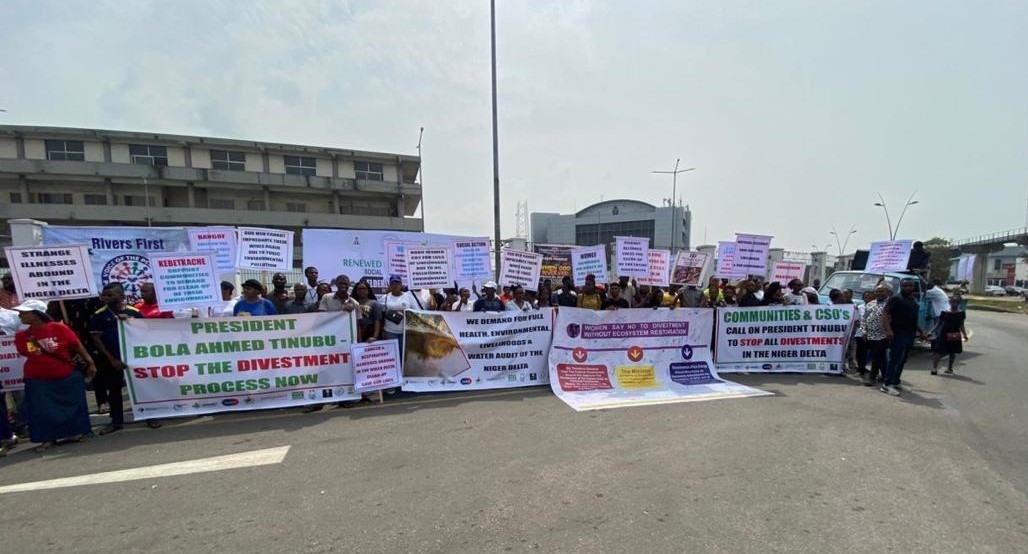 CSOs protest crude oil exploration in Ogoniland