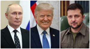 Russian President, Putin, US Presidential, Donald Trump and Ukrainian President Volodymyr Zelensky