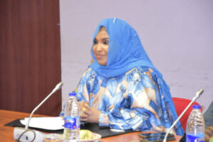Chief Executive Officer of the Nigerian Financial Intelligence Unit (NFIU), Hafsat Bakari,