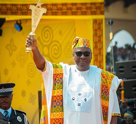 Ghanian President, John Mahama