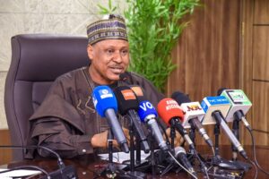 Minister of Information, Mohammed Idris