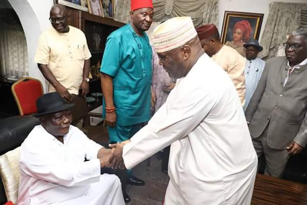 Atiku and Edwin Clark