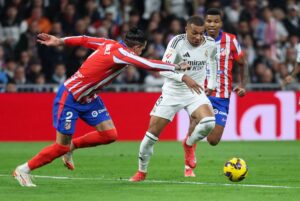 AFP 20250208 36XG3AK v1 Preview FblEspLigaRealMadridAtleticoMadrid