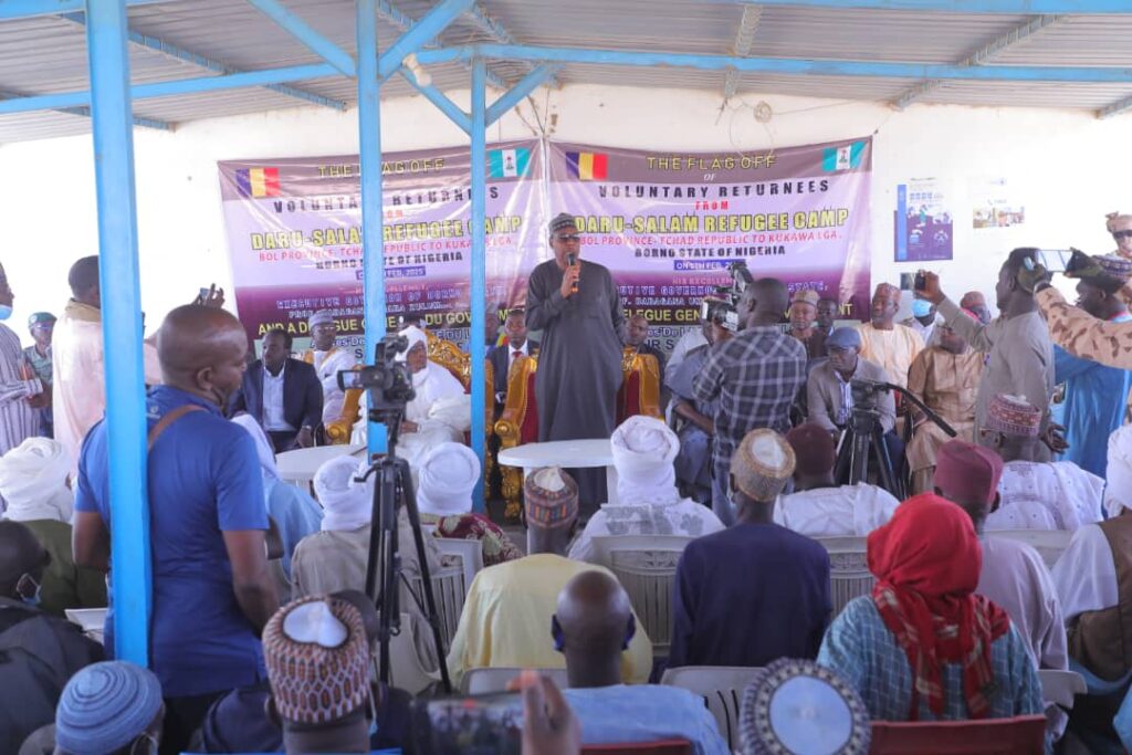Tchad: Zulum leads delegation to repatriate 7,790 refugees 5 IMG 20250206 WA0008