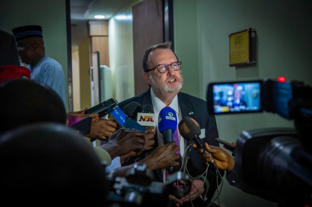 U.S. Ambassador to Nigeria, Richard Mills Jr,